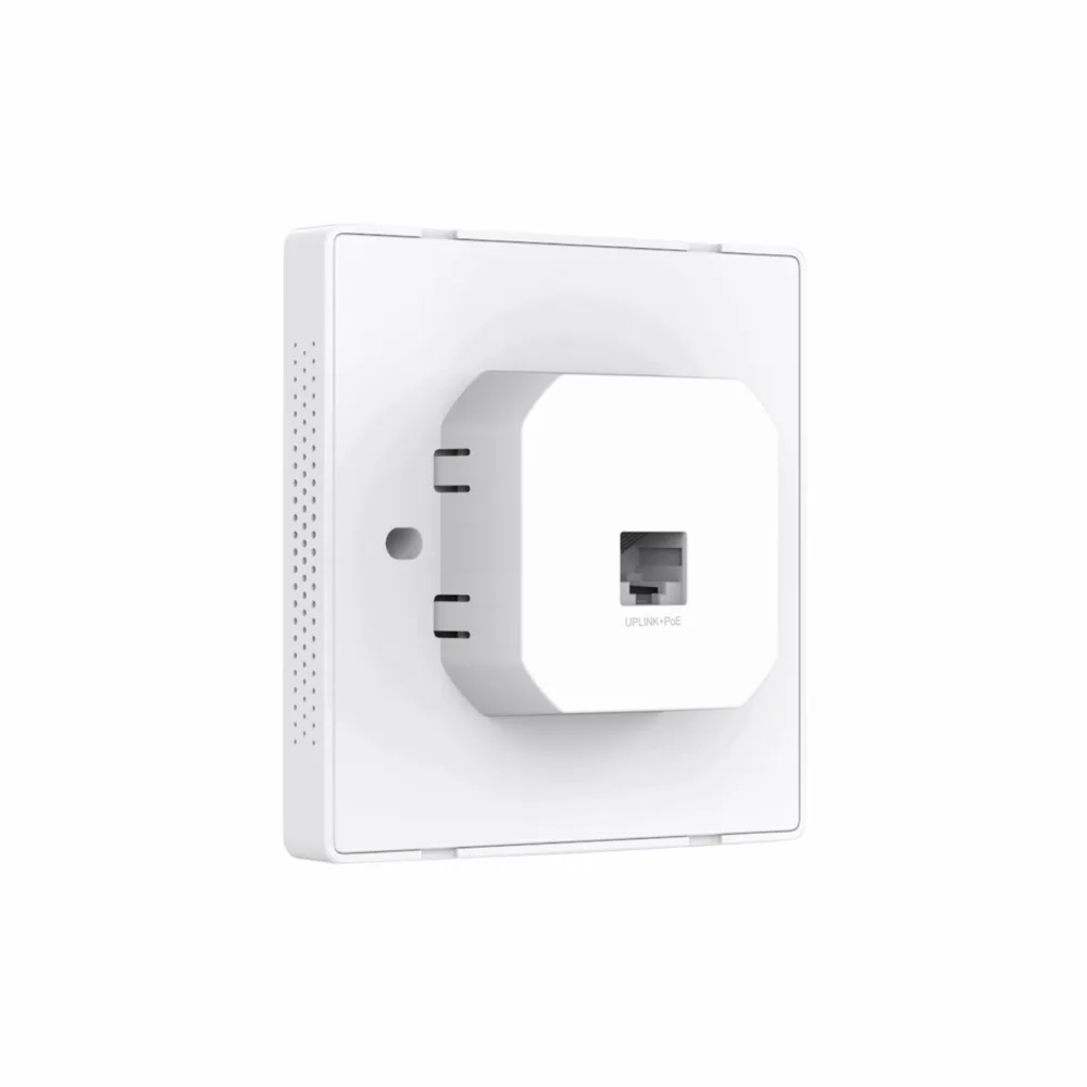 TP-Link EAP230-Wall Omada AC1200 Wireless MU-MIMO Gigabit Wall-Plate Access Point, Fast Dual-Band Wi-Fi, Gigabit Ports, PoE Support