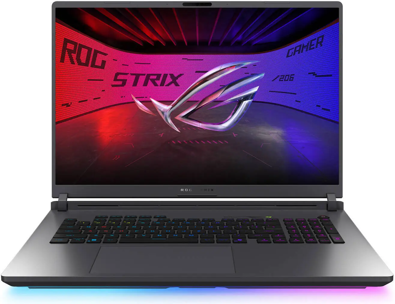 ASUS ROG Strix G18 – i9-14900HX, RTX 5070 8GB, 32GB RAM, 1TB SSD, 18" WQXGA 240Hz, Win11 Home, Gray, Eng-Arabic KB + ROG Backpack & Mouse – G815JPR-G91621W