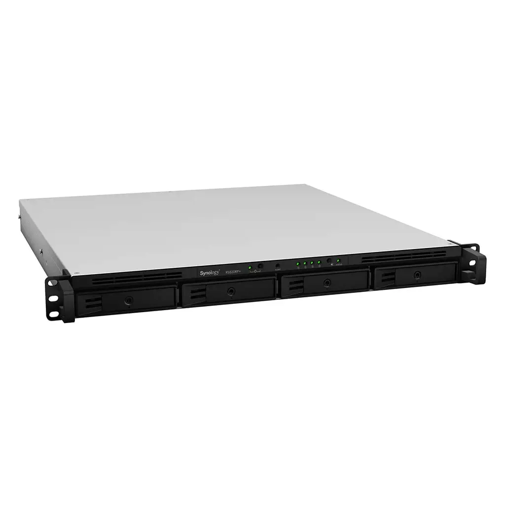 Synology 4bay NAS RackStation RS820RP+ (Diskless) - Intel Atom C3538 CPU 2 GB DDR4 non-ECC, Dual Power Supply | RS820RP+