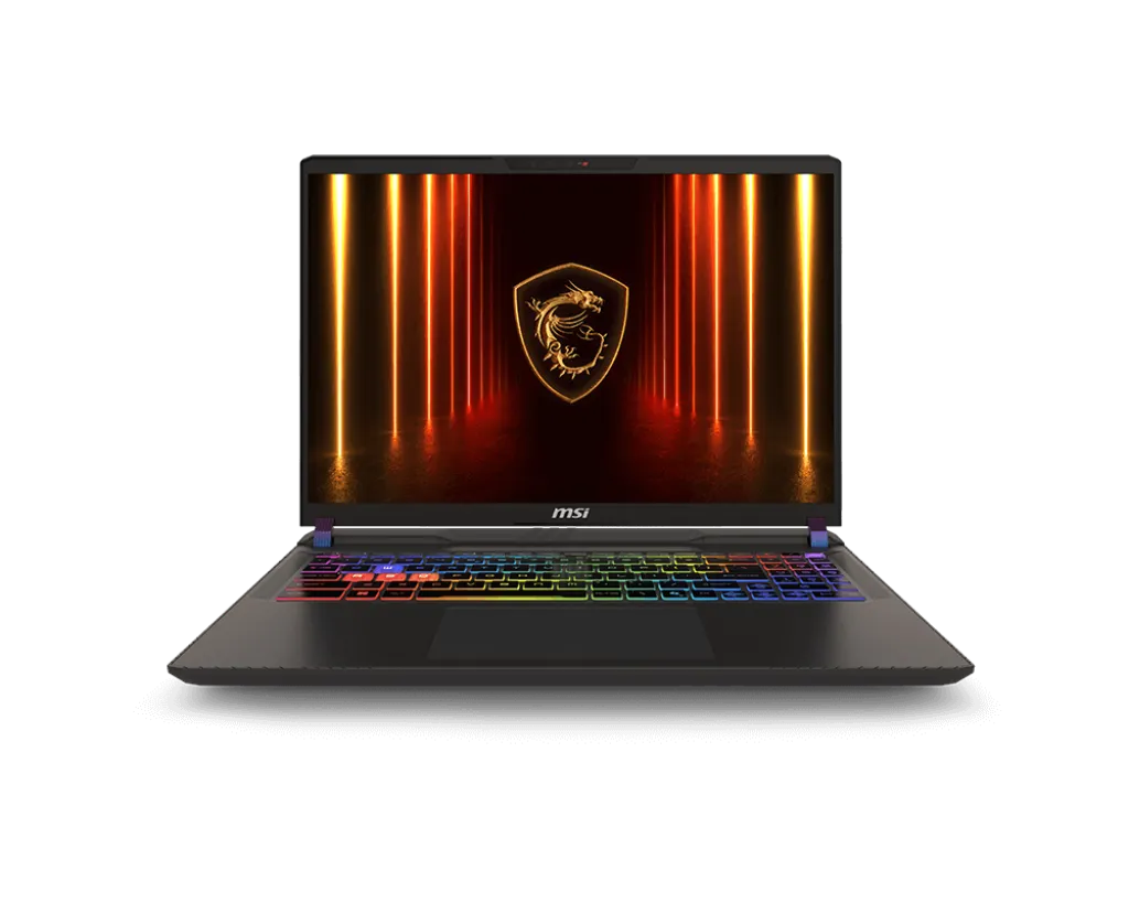 MSI Vector 16 HX AI A2XWGG, Ultra 9 275HX, RTX 5070 8GB, 32GB RAM, 1TB SSD, 16" QHD+ 240Hz, Win 11, Eng-Arabic Keyboard, Cosmos Gray + Backpack