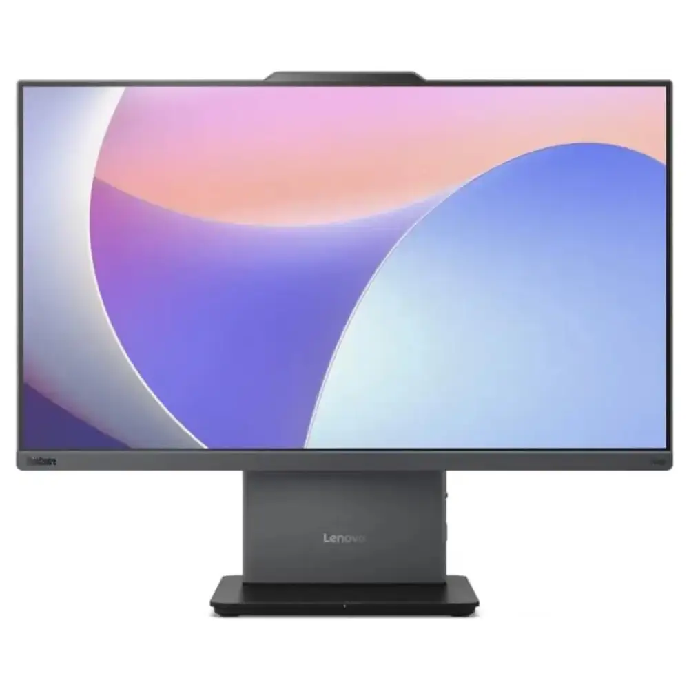 Lenovo ThinkCentre Neo 50a Gen 5 All‑in‑One 27″ PC, Intel Core i5‑13420H, 8GB DDR5, 512GB NVMe SSD, Intel UHD, Non‑Touch, DOS, Luna Gray