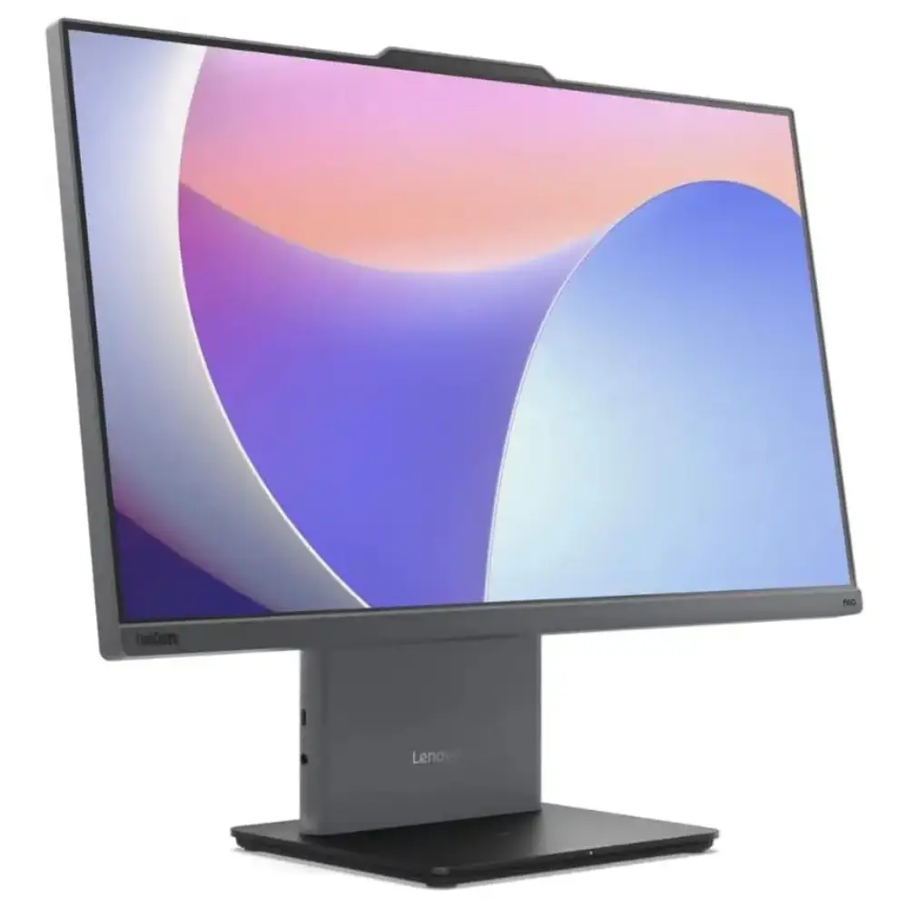 Lenovo ThinkCentre Neo 50a Gen 5 All‑in‑One 24″ PC, Intel Core i7‑13620H, 8GB DDR5, 512GB NVMe SSD, Intel UHD, Non‑Touch, DOS, Luna Gray