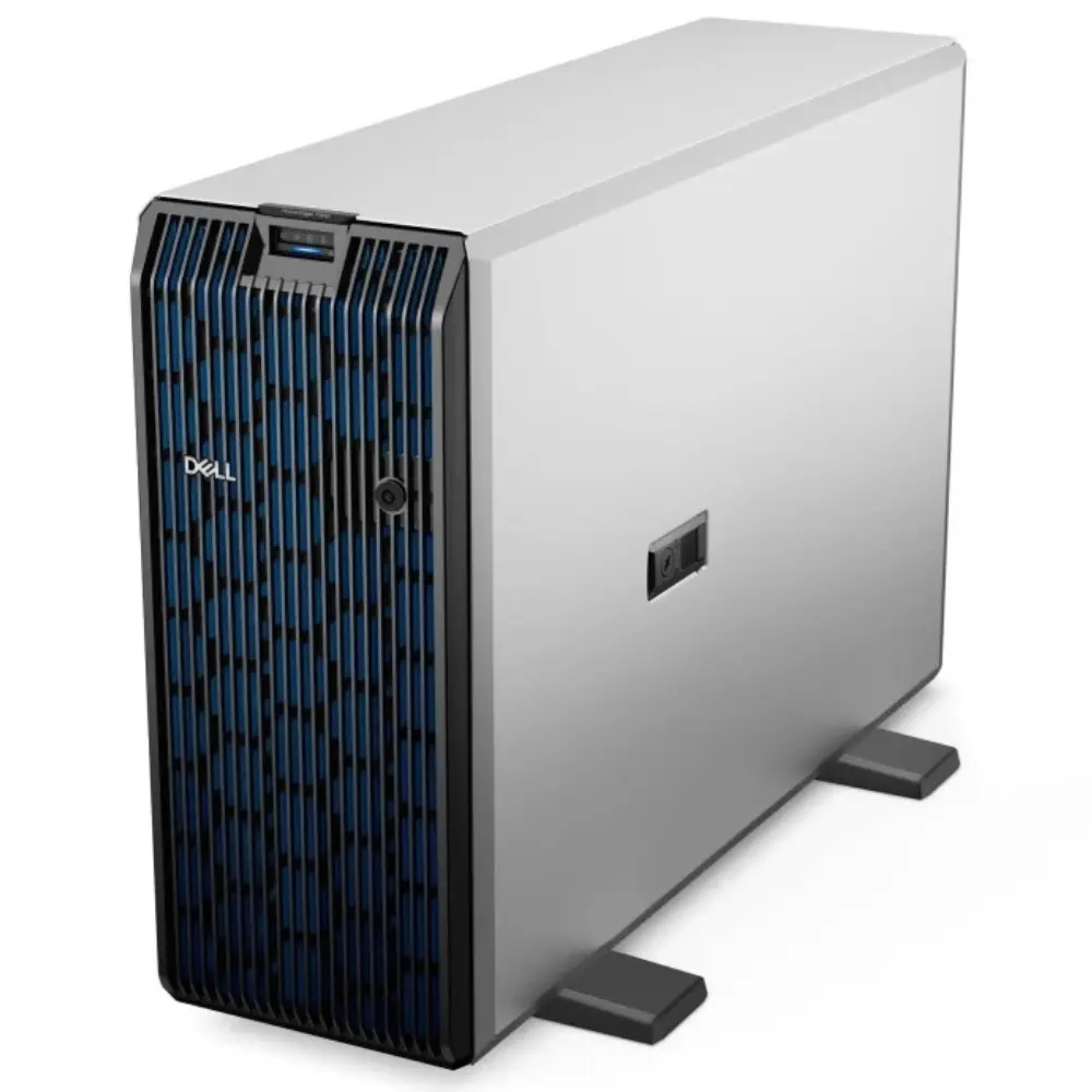 Dell PowerEdge T550 Tower Server, Intel Xeon Silver 4309Y 2.8GHz 8-Core/16-Thread, 16GB DDR4, 2.4TB 10K RPM SAS HDD, Hot-plug, 3-Year ProSupport