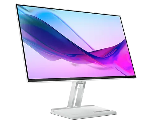 Lenovo L24i-4A 23.8" Full HD IPS Monitor, 75Hz Refresh Rate, 4ms Response Time, HDMI & VGA, TÜV Low Blue Light, Ultra-Slim Bezel, Eye-Care