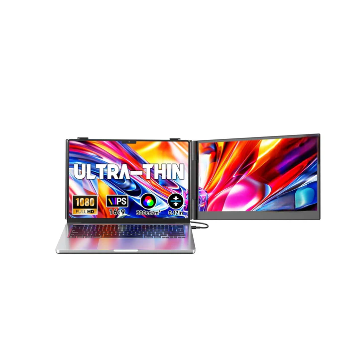 V2com S8 14-inch Portable Monitor, 1080P 60HZ, IPS panel, USB-C with DP | V2com S8