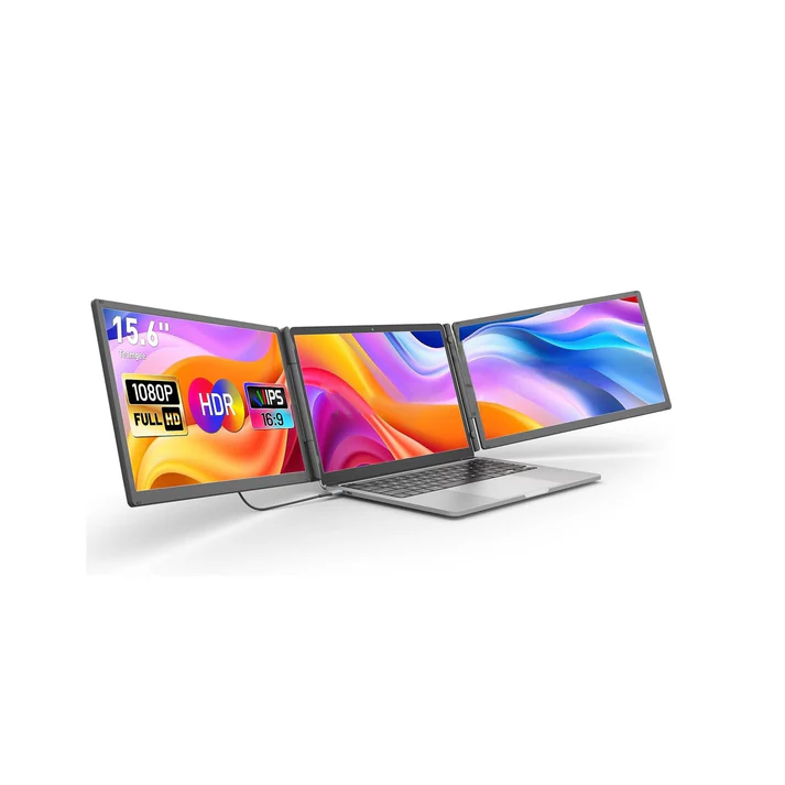 V2com S5 pro 2x15.6 inch Portable Monitor / Laptop Screen Extender | V2com S5 pro
