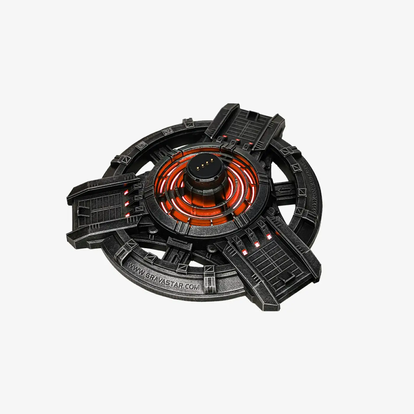 GravaStar Mars Pro Charging Base, Black, Wireless Fast Charging Dock, Magnetic Connection, Durable Design, Compatible with Mars Pro Speaker | A2 PRO_CBB