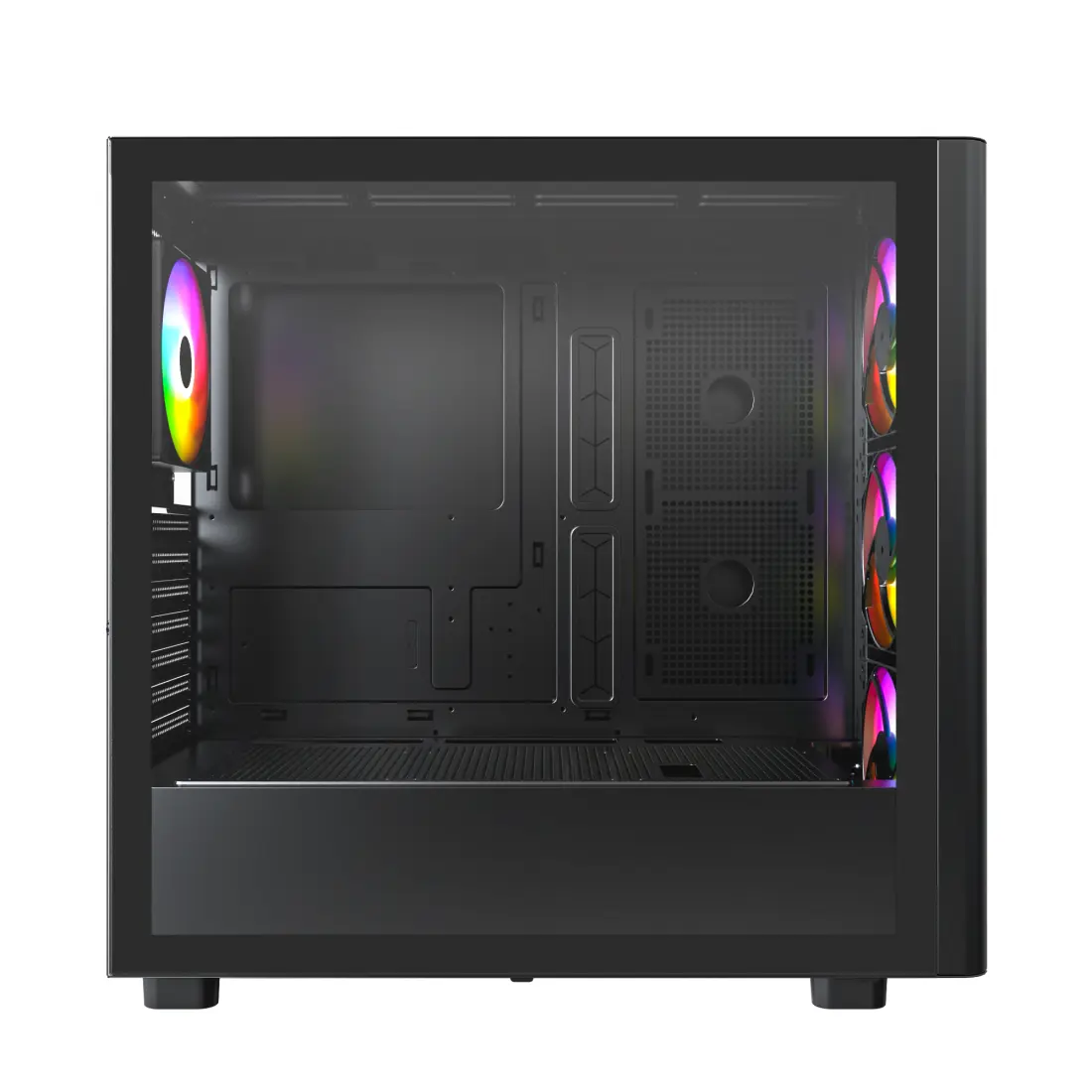 Rogue One Gaming PC, AMD Ryzen 7 7800X3D + SAPPHIRE NITRO+ RX 9060 XT OC 16GB GDDR6, 32GB DDR5 6000MHz RGB, 1TB PCIe 4.0 NVMe SSD, 360mm AIO, 750W PSU, WiFi 7, Montech XR Wood Black