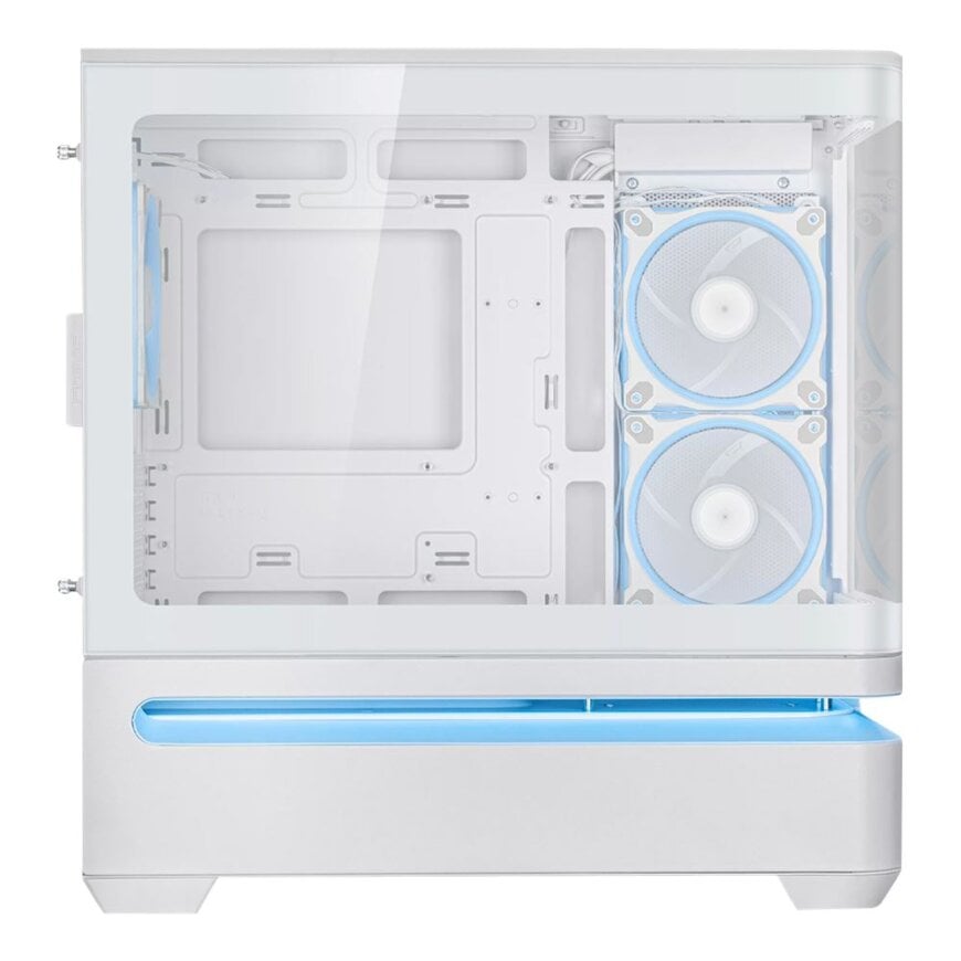 PrismForge R7 White Edition – AMD Ryzen 7 7800X3D, MSI RTX 5070 12GB, 32GB DDR5 6400MHz RGB, 1TB Gen5 NVMe, 360mm ARGB Liquid Cooler, 850W Gold PSU, ASUS Prime Case
