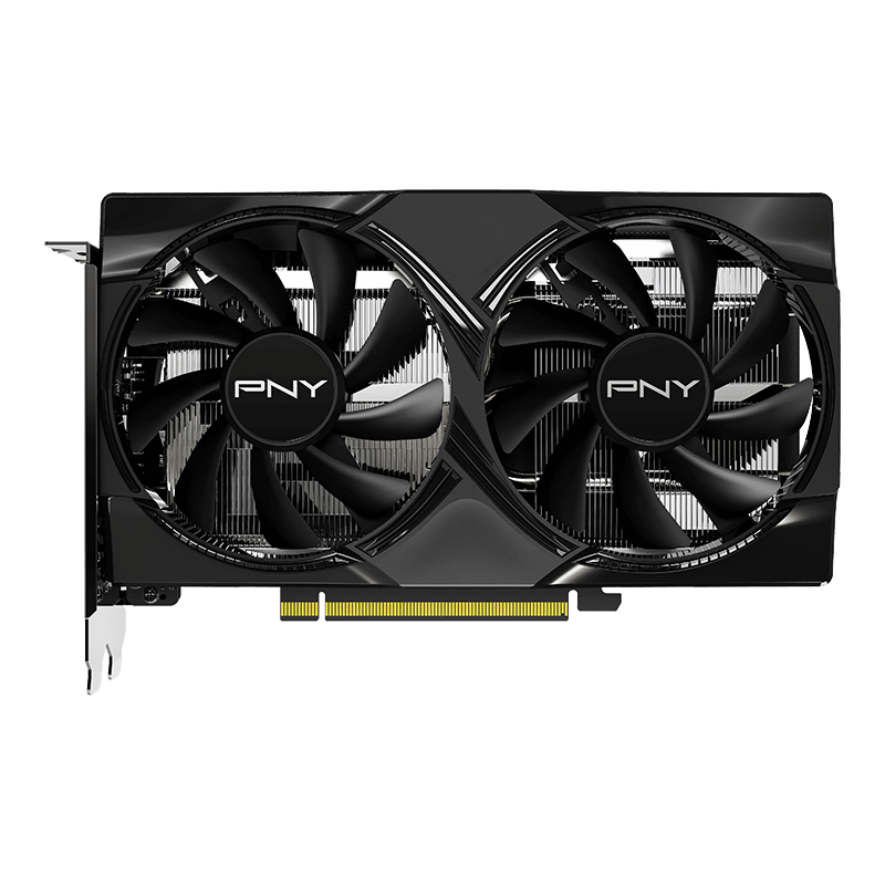 PNY NVIDIA GeForce RTX 5050 Dual Fan 8GB GDDR6 Graphics Card, 2560 CUDA Cores, Blackwell Architecture | VCG50508DFXPB1