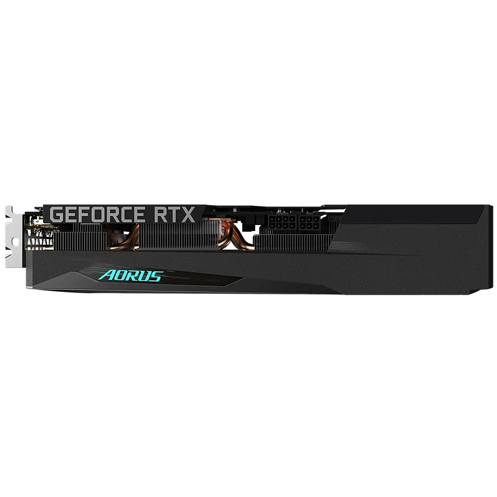 Gigabyte AORUS GeForce RTX 3050 ELITE 8G Graphic card, 8 GB GDDR6, 128 bit 224 GB/s, 2560 CUDA Cores, PCI-E 4.0, 3rd Generation Tensor Cores, black | GV-N3050AORUS E-8GD