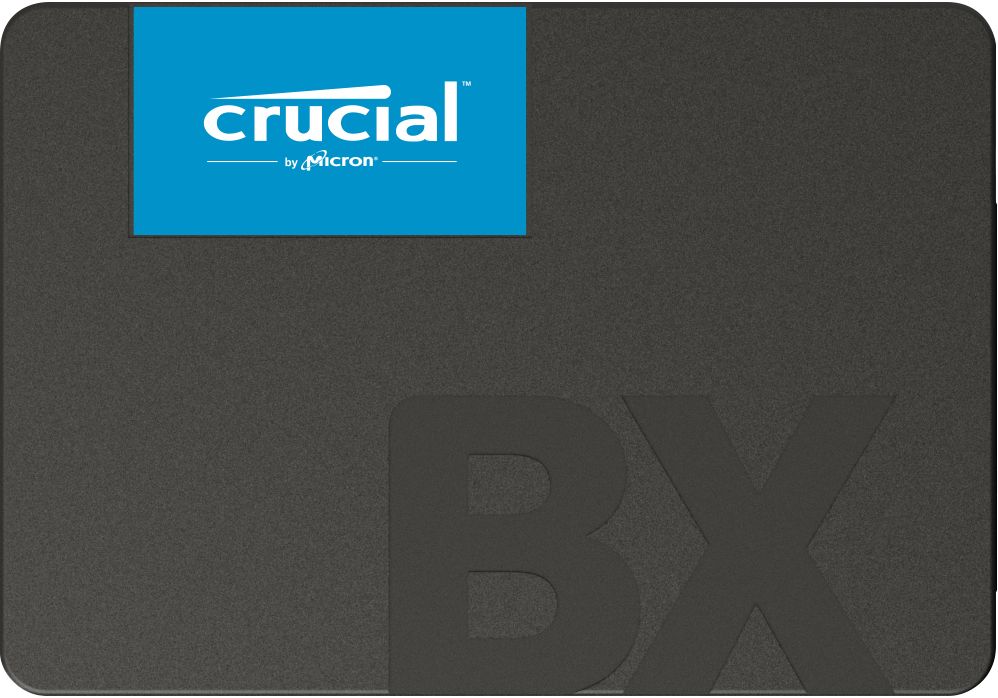 Crucial BX500 SATA SSD 4TB, 2.5" Internal SSD, Up to 540MB/s, Laptop and Desktop (PC) Compatible, 3D NAND, Dynamic Write Acceleration, Solid State Drive - CT4000BX500SSD1