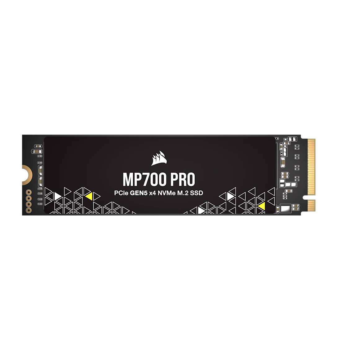 Corsair 2TB MP700 PRO NVMe PCIe 5.0 M.2 Internal SSD, 11700 MB/s Sequential Read & 9600 Sequential Write, 3D TLC NAND Technology, 1.6 Million Hours MTBF, Black | CSSD-F2000GBMP700PNH