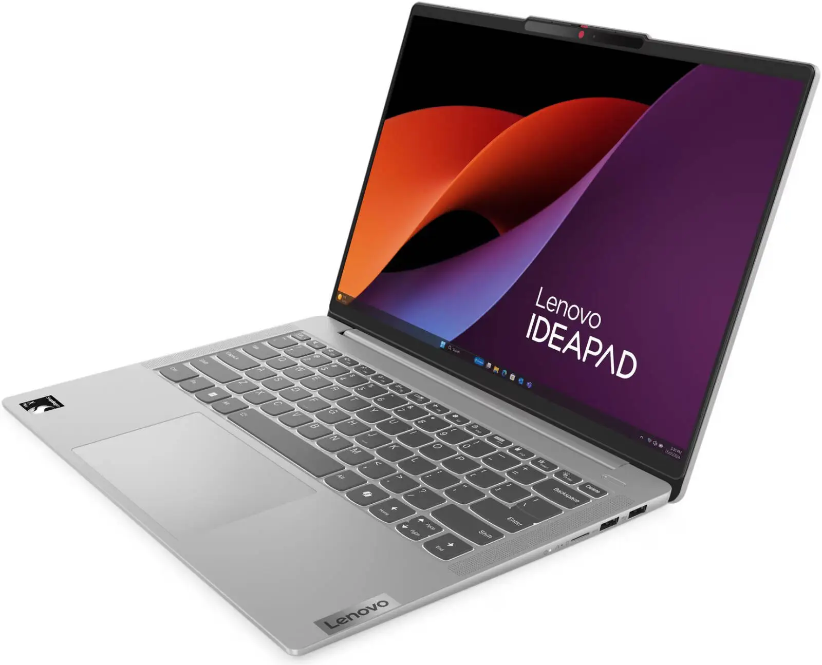 Lenovo IdeaPad Slim 5 14Q8X9 Laptop, 14" WUXGA OLED Display, Snapdragon X Plus X1P-42-100, 16GB RAM, 512GB SSD, Qualcomm Adreno GPU, Backlit English-Arabic K/B, Win11, Cloud Gray | 83HL0002AX