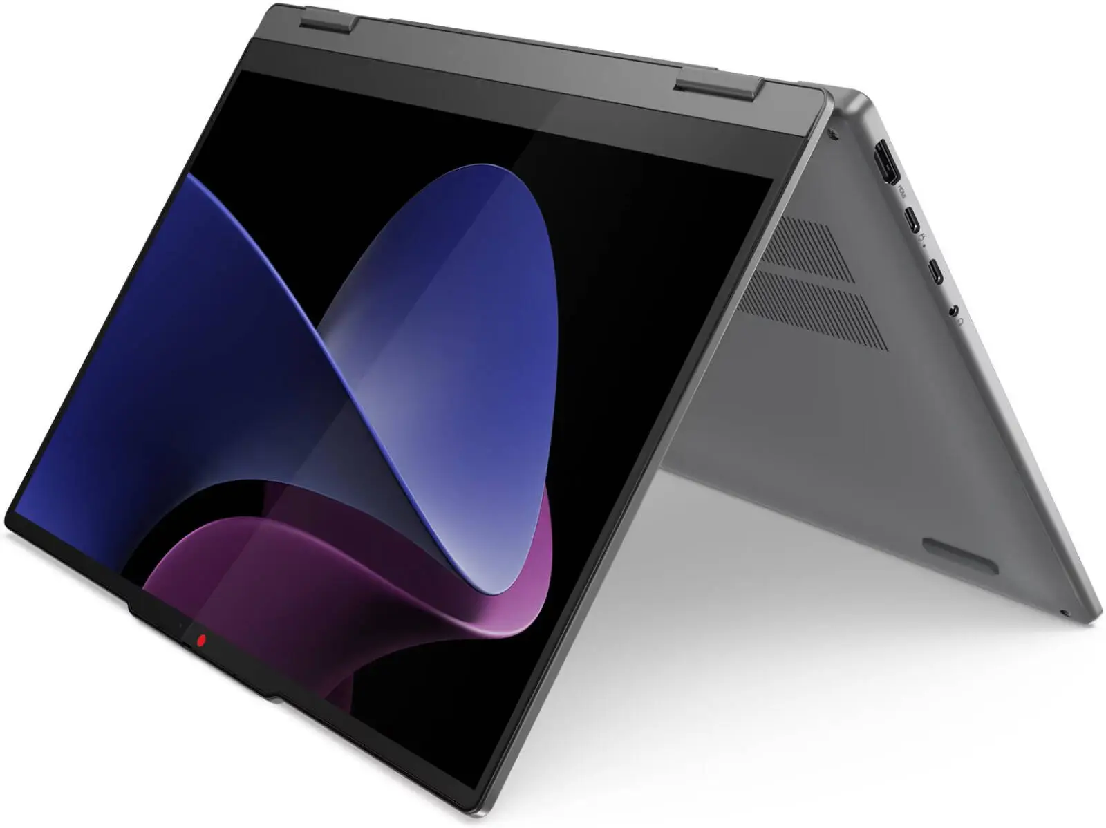 Lenovo IdeaPad 5 2-in-1 14IRU9 Laptop, 14" WUXGA OLED Touch Display, Intel Core 5 120U, 16GB RAM, 512GB SSD, Intel Graphics, Non-Backlit English (UK) K/B, No OS, Luna Grey | 83DT0070PS