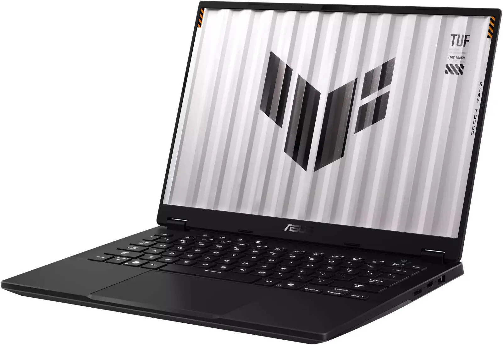 ASUS TUF Gaming A14 FA401UH-G7165W Gaming Laptop, 14" WQXGA 165Hz Display, AMD Ryzen 7 260, 16GB RAM, 512GB SSD, GeForce RTX 5050 8GB GPU, Win11Home, English-Arabic K/B, Gray + ASUS Mouse | 90NR0KQ1-M000K0
