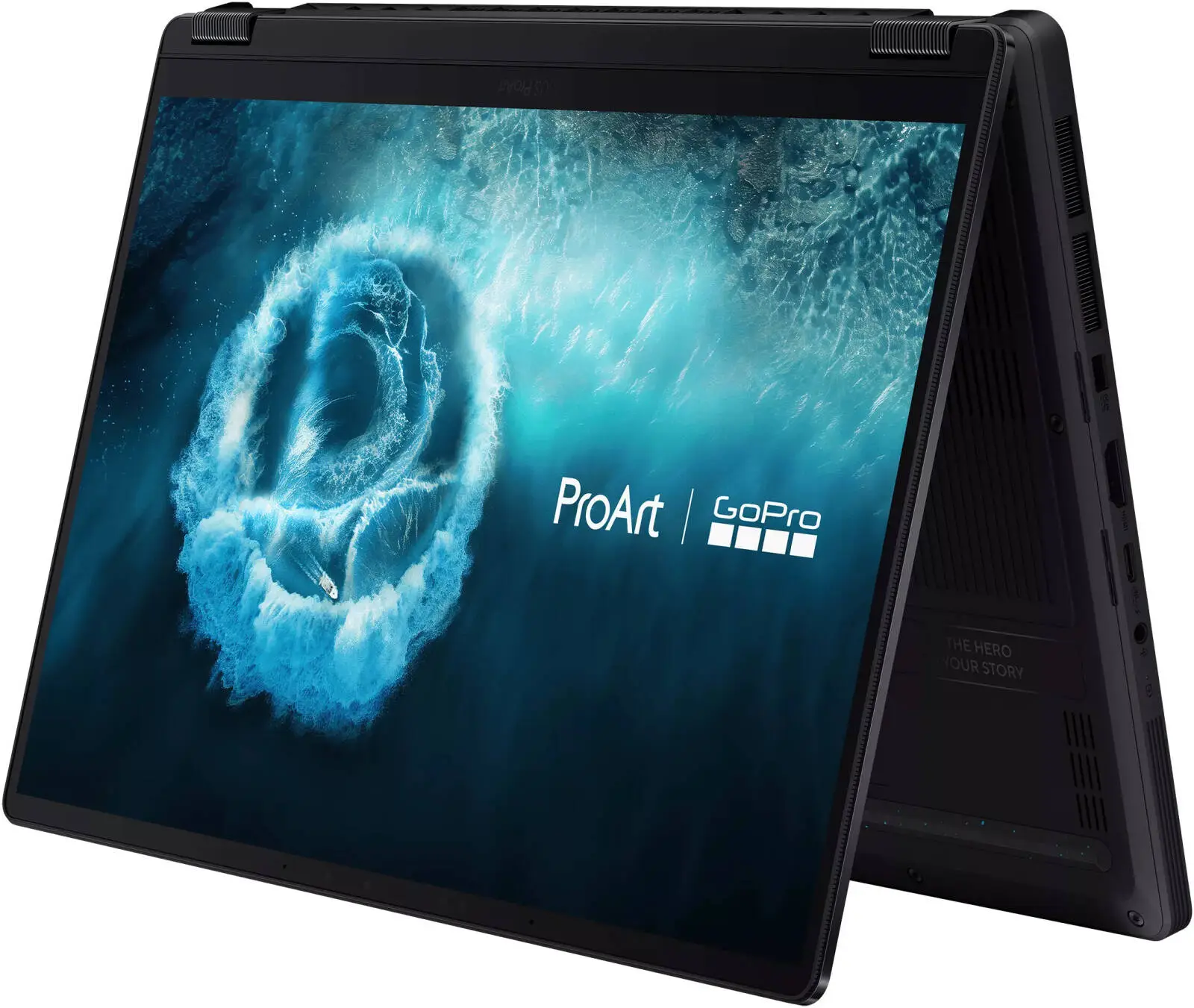 ASUS ProArt PX13 GoPro Edition Copilot+ Laptop, 13.3" 3K OLED Touch Display, AMD Ryzen AI MAX+ 395, 128GB RAM, 1TB SSD, AMD Radeon Graphics, English-Arabic K/B, Win11, Nano Black | 90NB17X2-M002B0