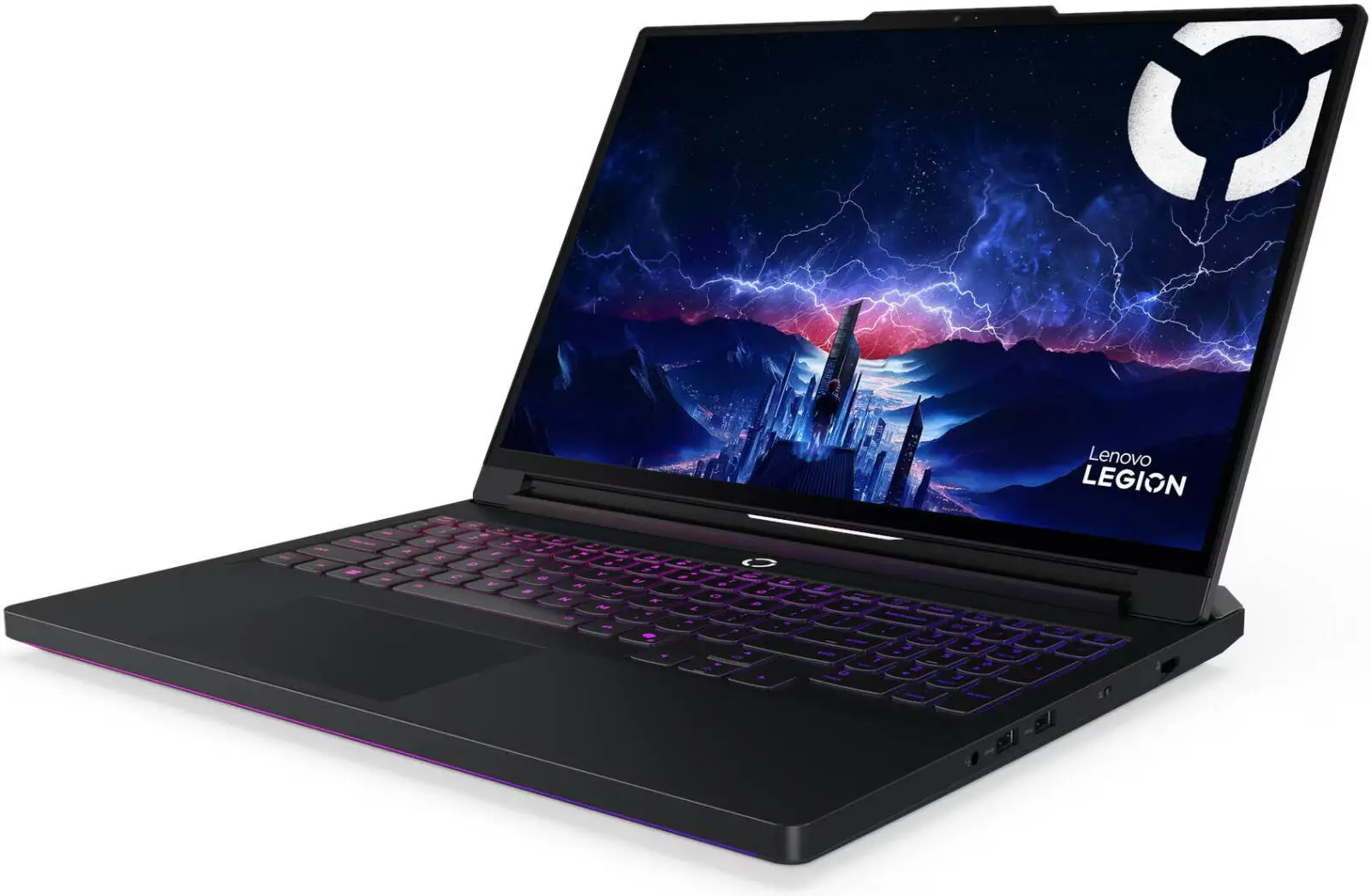 Lenovo Legion Pro 7 16IAX10H Gaming Laptop, 16" WQXGA OLED 240Hz Display, Intel Core Ultra 9 275HX, 32GB RAM, 2TB SSD, GeForce RTX 5070Ti 12GB GPU, Eng-Arab KB, No OS, Black | 83F5008NAX