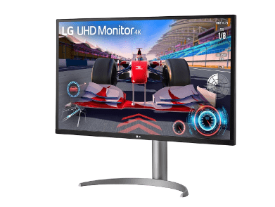 LG 32'' UHD 4K HDR 10 Monitor with 65 PD, 144 Hz Refresh Rate & 4ms Response Time, FreeSync Premium, 90% DCI-P3 Coverage, 1.07B Colors, 400nits Brightness, DP| HDMI | USB-C, White | 32UQ750-W