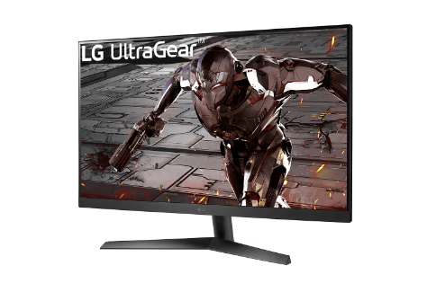 LG UltraGear 31.5'' FHD Gaming Monitor, VA Panel Display, 165Hz Refresh Rate & 1ms MBR Response Time, NVIDIA G-SYNC Compatible, 16.7M Color Depth, HDR 10, HDMI x1, DP x1 | 32GN50R-B
