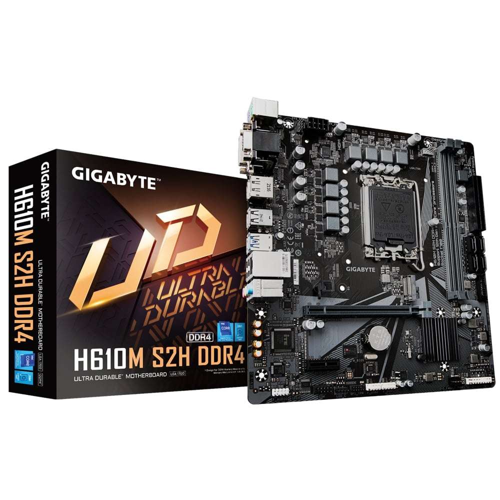 Gigabyte H610M S2H DDR4 Rev 1.3 LGA 1700 | H610M S2H DDR4