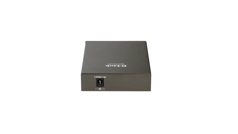 D-Link DMC-810SSC 10/100/1000 Base-T Gigabit Twisted-Pair to 1000 Base-LX Media Converter, 1310nm Single-Mode Fiber