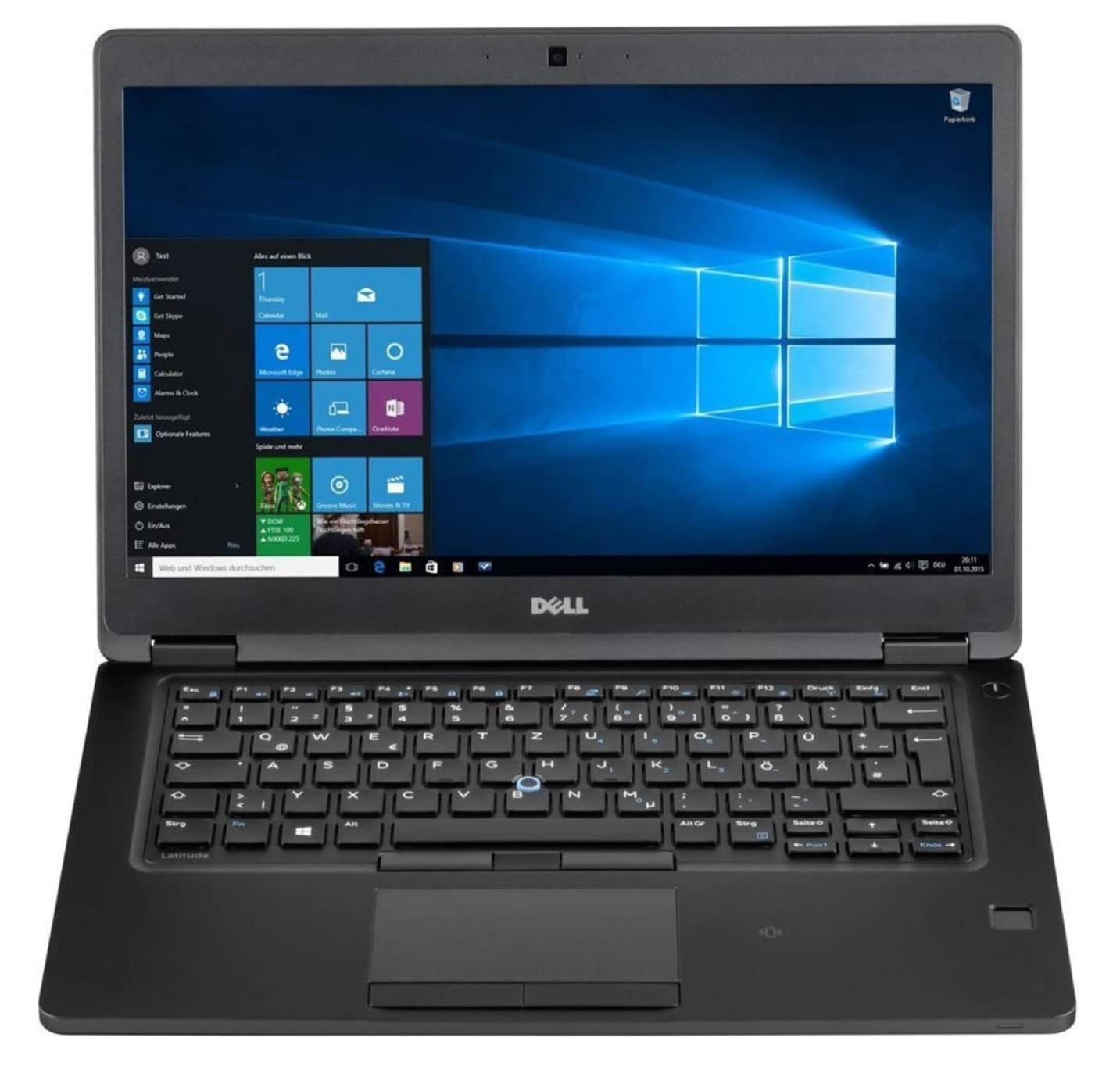 Renewed Dell Latitude 5480 Laptop, 14" FHD Display, Intel Core i5 7th Gen, 256GB SSD, 8GB RAM, Integrated HD Graphics, Win10 ,EN Keyboard