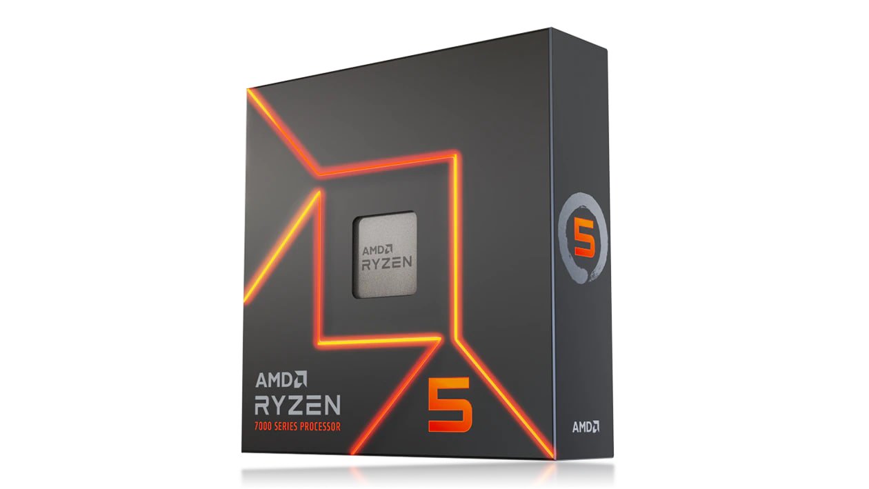 AMD Ryzen 5 7600X Desktop Processors, AM5 CPU Socket, 6 Cores 4.7GHz Up to 5.3GHz, 128GB Max Memory, 12 Threads, 105W TDP, 38MB Cache, PCIe 28/24, 2 Channel, 5200 MT/s MAX Speed | 100-100000593WOF