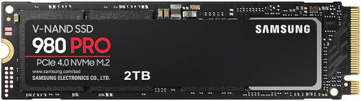 SAMSUNG 980 PRO 2TB PCIe NVMe Gen4 Internal Gaming SSD Form Factor M.2 | MZ-V8P2T0BW