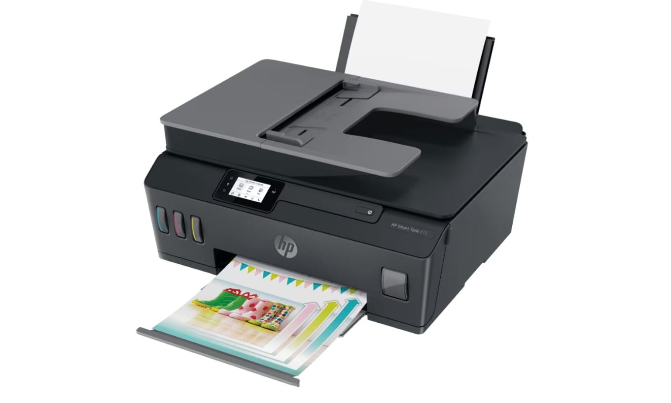 HP Smart Tank 615 Wireless A4 Printer ,Print, Scan, Copy and Fax | Y0F71A