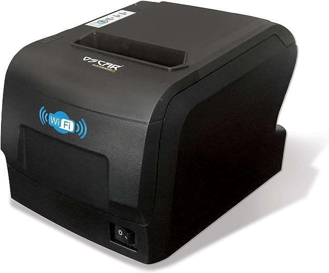 OSCAR POS88W 80mm Wireless WiFi Thermal Bill POS Receipt Printer Wireless+USB+Ethernet with Auto-Cutter Black | POS88W