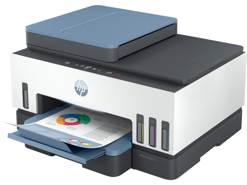 HP Smart Tank 795 All-in-One  Print, Copy, Scan, Fax, ADF and Wireless | 28B96A