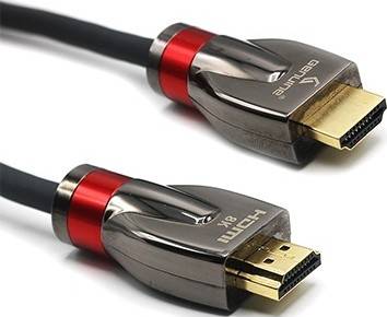 Genuine HDMI to HDMI Monitor Cable, 24K Gold Plated Connector, OFC Conductor RoHS Certified PVC Jacket HDMI 8K 2.1v  | 1.8 Meter