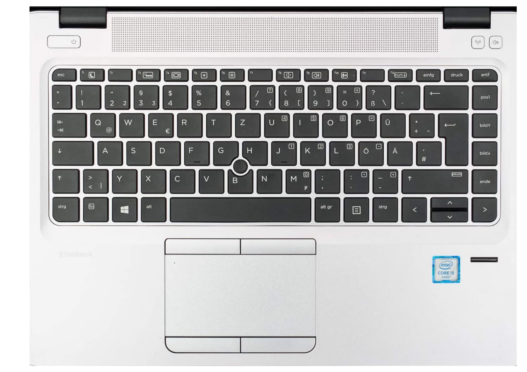 Renewed HP EliteBook 840 G3 Laptop, Intel Core i5 6th Gen, 8GB DDR4 RAM, 256 SSD, 14 inch Display, Win10 ,En Keyboard