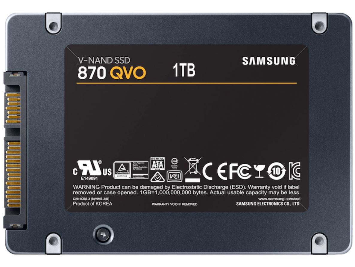 Samsung 870 QVO 1TB SATA III 2.5" SSD | MZ-77Q1T0BW