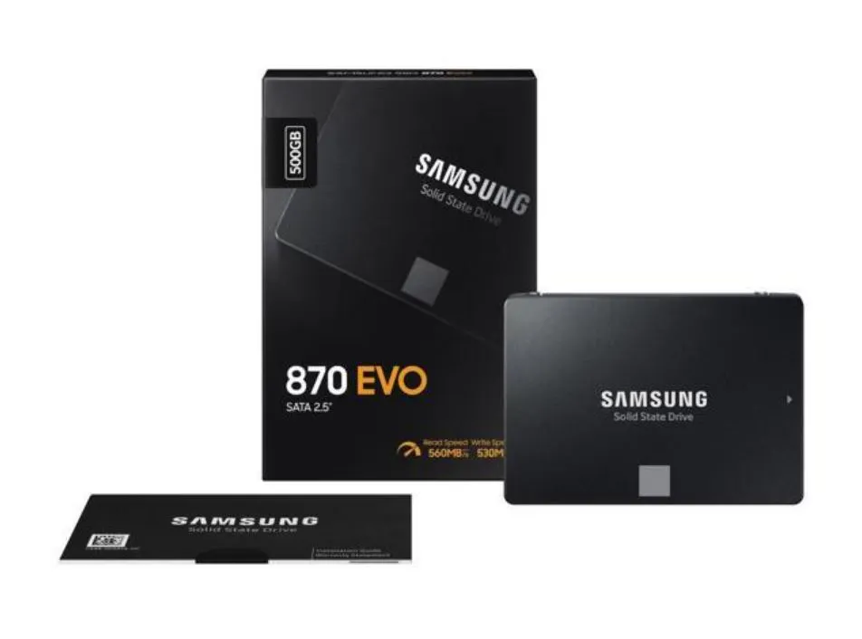 Samsung 870 EVO 500GB SATA 2.5" SSD | MZ-77E500BW