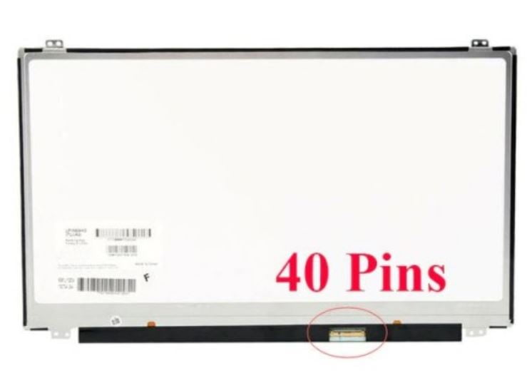 Replacement Screen for Laptops (15.6 Inch FHD LED Slim, 40 Pin, 1080P)