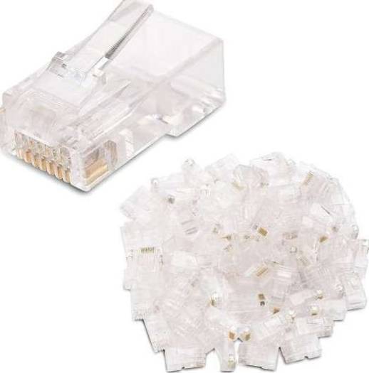 GENUINE RJ 45 CONECTOR CAT6 1000PCS BAG