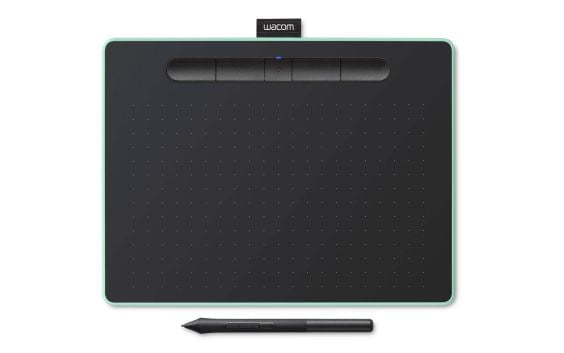 Wacom Intuos medium Bluetooth Pistachio Graphic Drawing Table | CTL-6100WLE-N