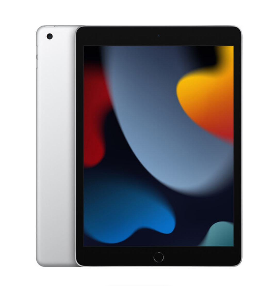 Apple 10.2" iPad 9th Gen 256GB Wifi + Cell, Silver | MK6A3LL/A