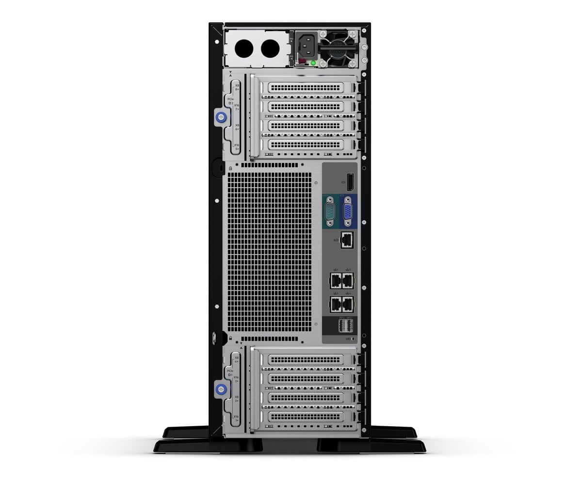 HPE ProLiant ML350 Gen10 Tower Server With One Intel Xeon Silver 4208 Processor, 16 Gb Memory, 4 Drive Bays, 500w Power Supply (P11050-421)| SS-HPH1100081