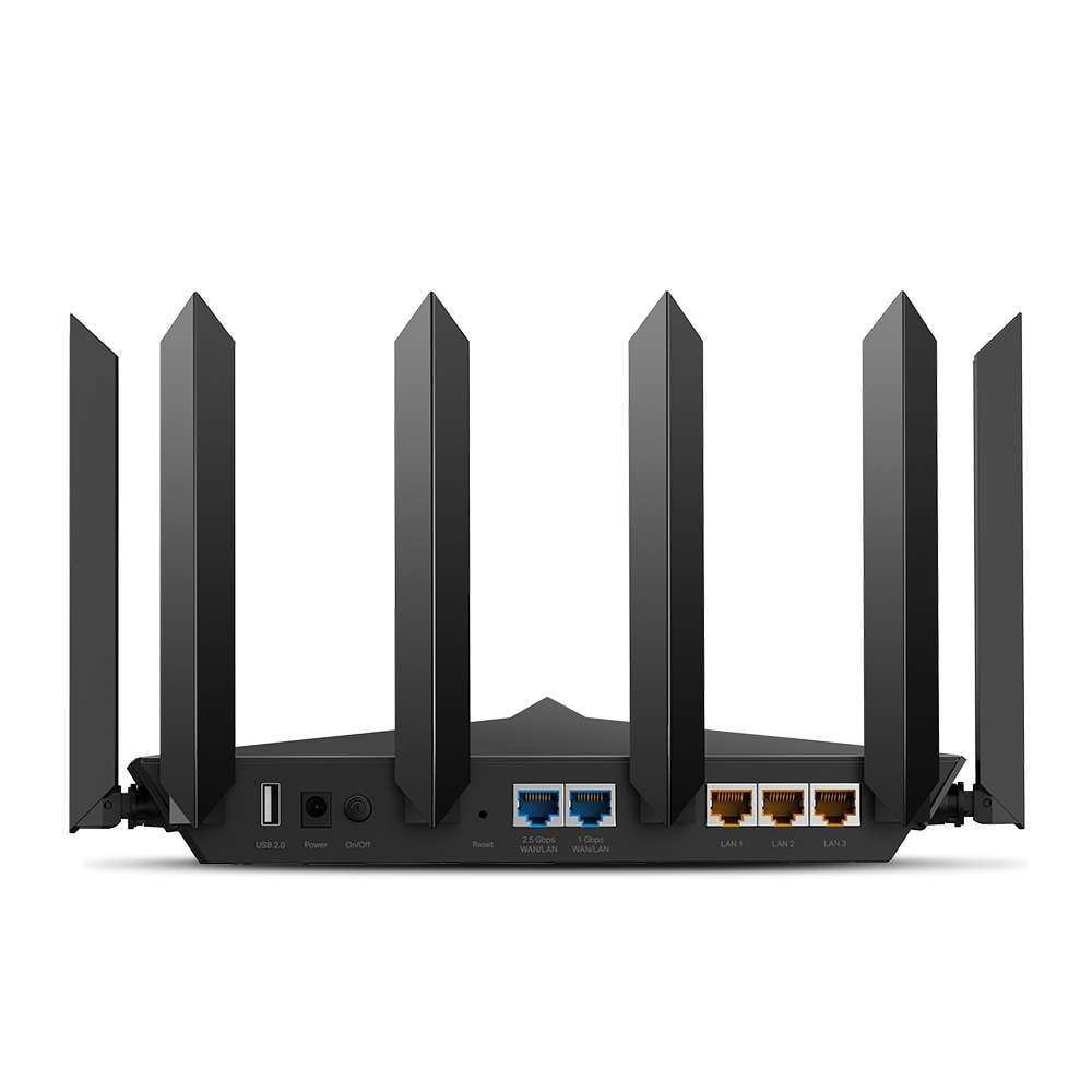 TP-Link Archer AX90 AX6600 Tri-Band Wi-Fi 6 Router 2.5 Gbps WAN/LAN port ,OFDMA and MU-MIMO technology