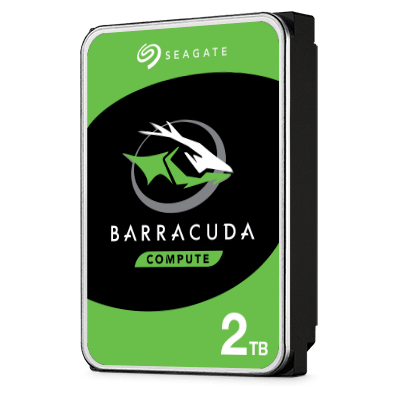 Seagate BarraCuda 2TB, Internal Hard Drive, 3.5 Inch, SATA 6GB/s, 7.200 RPM, 64MB Cache | ST2000DMZ08