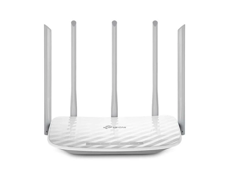 TP-Link Archer C60 AC1350 Wireless Dual Band Router, 802.11ac, 5GHz/2.4GHz, 4x Antennas, High-Speed Internet, Secure Wi-Fi, MU-MIMO Technology, Gigabit Ports