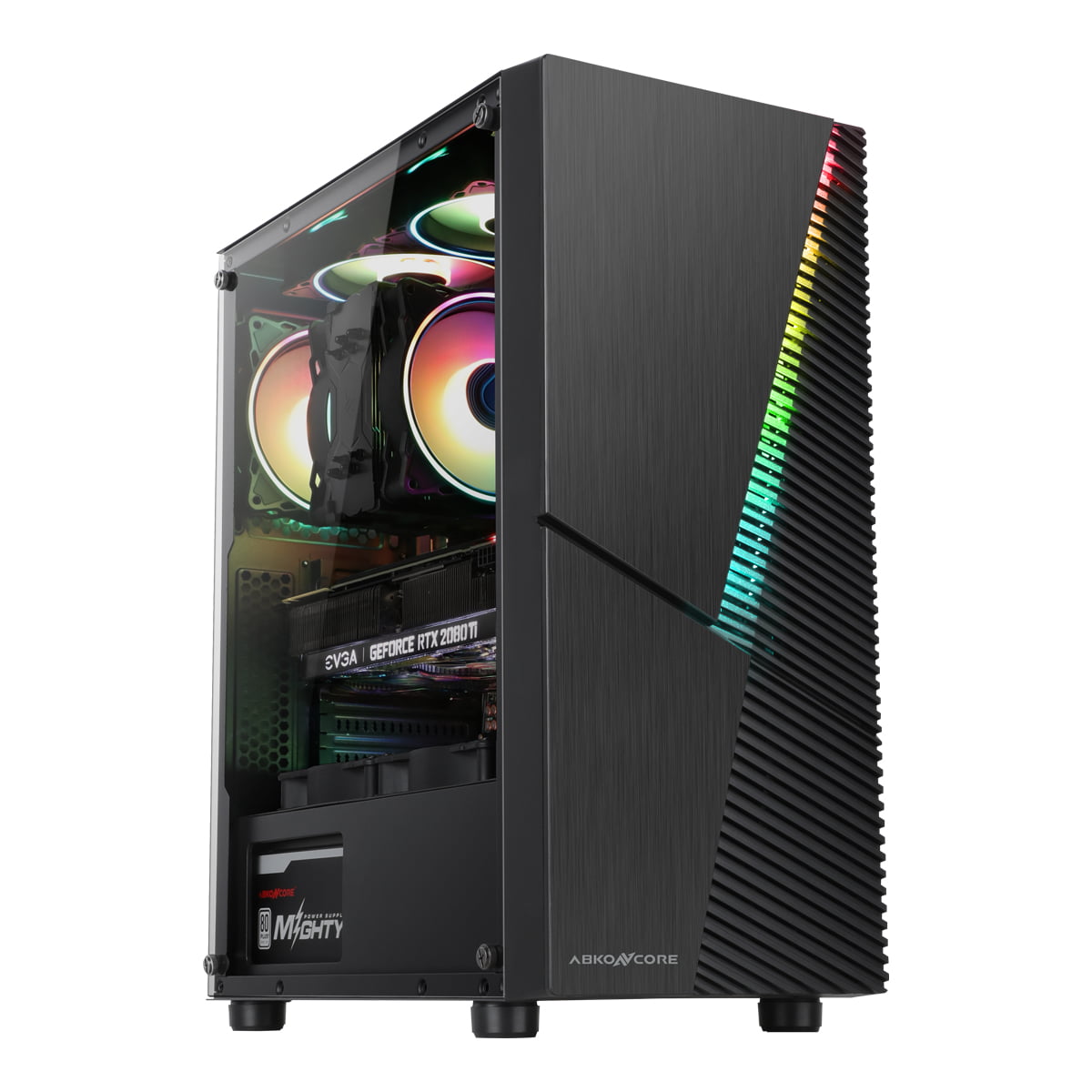 ProGenius Gaming Pc Ryzen 5 5500 ,16GB RGB Memory ,GeForce GTX 1650 ,500GB PCIe SSD ,500W psu , RGB Case