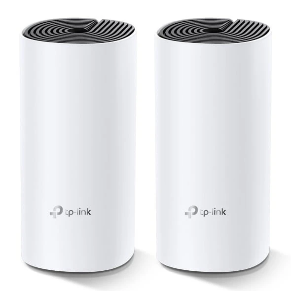TP-Link Deco M4 Mesh Wi-Fi System (2-Pack), Dual Band AC1200, Whole Home Coverage, Up to 2600 Sq.ft, Seamless Roaming – White