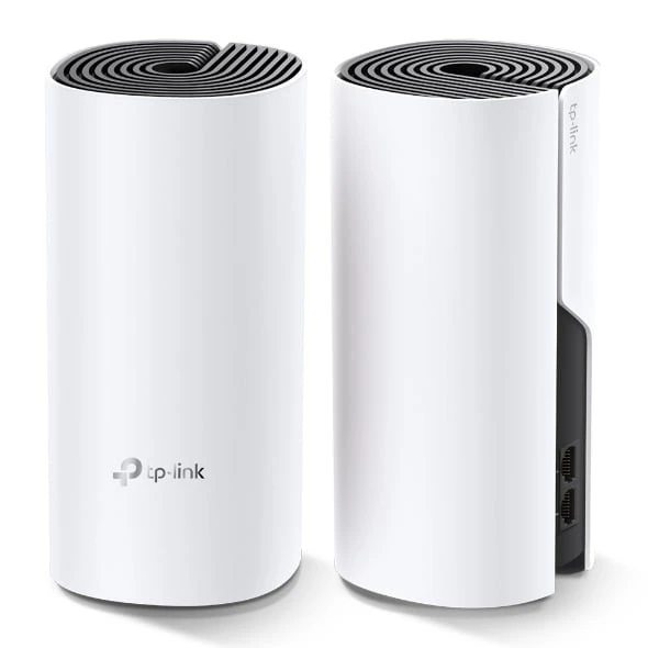 TP-Link Deco M4 Mesh Wi-Fi System (2-Pack), Dual Band AC1200, Whole Home Coverage, Up to 2600 Sq.ft, Seamless Roaming – White