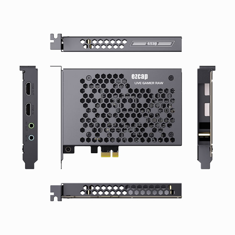 EZCap324B PCI-e 4K HDMI Video Capture,2160p30, 1440p60, 1080p120 | PCI-e