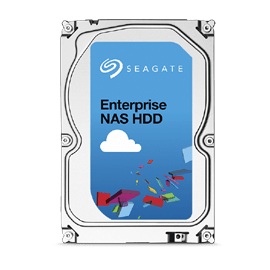 Seagate Enterprise NAS 6TB 3.5" Internal Hard Drive, 7200 Rpm, SATA III 6 Gb/s Interface, 128MB Cache, 216 MB/s Max Sustained Data Transfer | ST6000VN0001