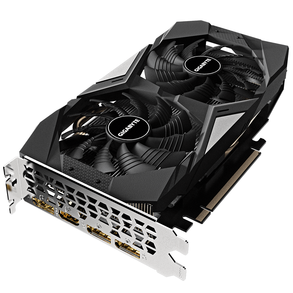 Gigabyte GeForce GTX 1660 OC 6G  GDDR5 VRAM, 192-Bit, 2 x WindForce Fans, 1408 CUDA Cores, Gaming Graphics Card | GV-N1660OC-6GD